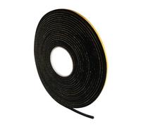 SeKi Nastro sigillante in EPDM autoadesivo, 5 x 5 mm, 10 m, nero