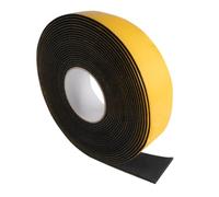 SeKi Nastro sigillante in EPDM autoadesivo, 50 x 3 mm, 10 m, nero | 100% gomma cellulare EPDM, resistente ai raggi UV, all'ozono e all'invecchiamento, da -40 a +100 °C, per finestre, porte