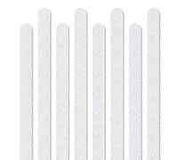 SeKi Strisce antiscivolo 8 pezzi 45 x 2 cm trasparenti per scale, doccia, vasca da bagno - autoadesive, adatto ai piedi nudi ntiscivolo R9 secondo DIN 51130; nastro antiscivolo