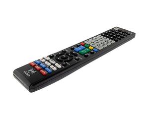 SeKi Telecomando adatto per Sharp, funziona con il 99% di tutti i dispositivi Sharp (TV, TV Smart TV, DVD, TV LED e 4K), con funzione di apprendimento aggiuntiva