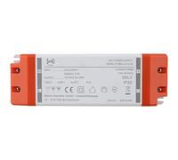 SeKi TRIAC Driver LED da 12 V DC 30 W 2,5 A tensione costante, dimmerabile, trasformatore, alimentatore di commutazione; nessun carico minimo, nessun rumore/LED sfarfallio, omologazione MM