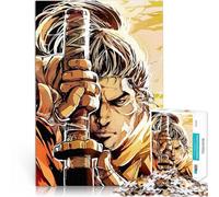 Sekiro Samurai con Katana Puzzle da 1000 pezzi per adulti Giocattoli che creano dipendenza e sfidano l'intelligenza del cervello Decorazioni e regali unici per la casa 38x26cm