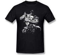 Sekiro Wolf Divine Heir Genichirou Ashina Mens T Shirt Graphic Clothing Black XL