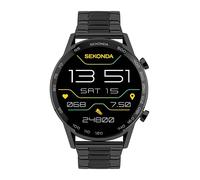 Sekonda Active Plus Smart Watch 45 mm con cinturino in acciaio inox nero 30226