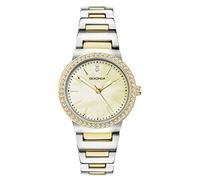 Sekonda Amelia 40490 - Orologio da donna al quarzo, 28 mm, con display analogico e cinturino in lega bicolore