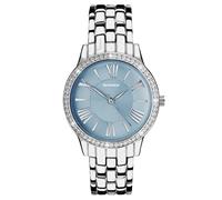 Sekonda Charlotte - Orologio al quarzo da donna, 33 mm, con display analogico e bracciale in lega, blu, argento, moderno