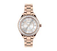 Sekonda Classic Margot - Orologio al quarzo da donna, 34 mm, con display analogico e cinturino in acciaio inox, Oro Rosa, Classico