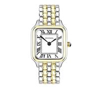 Sekonda Classic Monica Maxi - Orologio al quarzo da donna, 30 mm, con display analogico e cinturino in lega, colore: Bianco, Bicolore., classico" o "lusso