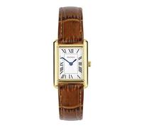 Sekonda Colette - Orologio classico da donna, 22 mm, quadrante bianco, marrone, abito