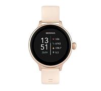 Sekonda Connect 40623 - Orologio intelligente con cinturino in silicone rosa, 40 mm
