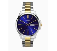 Sekonda - Mens Jones - Orologio con quadrante blu da 44mm con bracciale in acciaio inossidabile One Size