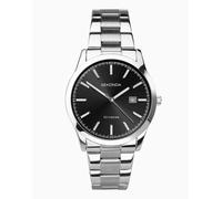 Sekonda - Mens Taylor - Orologio con quadrante nero da 43mm con bracciale in acciaio inossidabile One Size