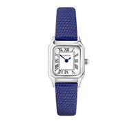 Sekonda Monica - Orologio al quarzo da donna, 20 mm, con display analogico e cinturino in pelle, colore: bianco, Blu, 40293-AMZUK