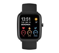 Sekonda Motion Plus Smart Watch 36mm con cinturino in silicone nero 30225