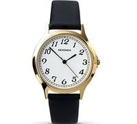SEKONDA Orologio Analogico Quarzo Unisex Adulto con Cinturino in Pelle 3134.27