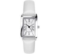 Sekonda Orologio classico da donna al quarzo con display analogico bianco e cinturino bianco 40340