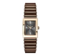 Sekonda Orologio Quarzo Donna con quadrante Grigio Analogico e cinturino Marrone in Cinturino in metallo 2914