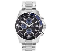 Sekonda Pacific Wave Orologio analogico da uomo quadrante 42mm, Blu/argento., standard size, Sportivo