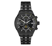 Sekonda Speed 30111 - Orologio al quarzo da uomo, 44 mm, con display analogico della data e cinturino in acciaio inossidabile nero