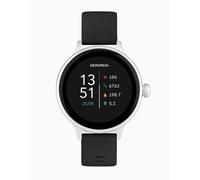 Sekonda - Womens Connect - Orologio con quadrante in AMOLED da 43mm con cinturino in silicone-Nero One Size
