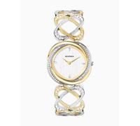 Sekonda - Womens Hidden Hearts - Orologio con quadrante argentato da 30mm con bracciale in lega di metalli-Argento One Size
