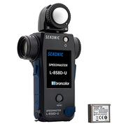 Sekonic L-858D-U SPEEDMASTER Light Meter Kit con Modulo Trasmettitore RT-BR per Broncolor