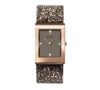 Seksy Rocks collezione rettangolare quadrante Swarovski Stone set orologio da donna