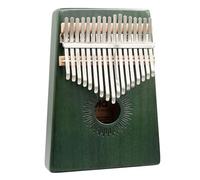 Sela Kalimba 17 - Verde, 17 linguette in C-Dur, con custodia