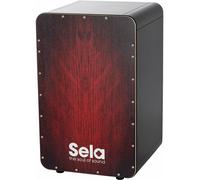 Sela SE 046 CaSela Black/Red Dragon Cajon in legno