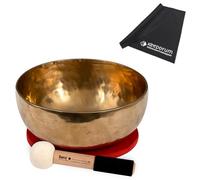Sela SE 265 - Campana tibetana Harmony Singing Bowl, 26 cm, con bacchetta, sacchetto di cotone, anello in feltro Keepdrum