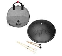 Sela SE380 Melody Tongue Drum D Kurd Nero + Mazza Keepdrum Mallets