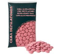 SELAS Cera Depilatoria a Caldo 1200g | Mini Dischi e Perle di Cera Dura con Olio