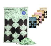 SELAS Cera Depilatoria Perle 800g Aloe Vera - Cera a Caldo Senza Strisce per Viso e Corpo, Pelli Sensibili, Ceretta Brasiliana, Perle Professionali Alta Qualità, Hard Wax Beans. Più opzioni.