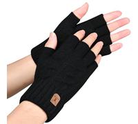 SELBATON Guanti senza dita Guanti invernali morbida da guida all'aperto Ciclismo Scrittura Pesca Corsa Sci per uomini e donne