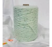 SELCOA 500 g/Rotolo Paillettes Sciarpa di Mohair Maglione Morbido Sottile Lana Filato Maglione per Maglieria a Mano Vestiti per Bambini Filo Uncinetto Glitter Filato di Mohair