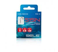 SELE AMI LEGATI SERIE 515N - DIAMETRO LENZA MADRE (MM): 0.18, LUNGHEZZA (MT): 150, HOOK SIZE EU: 14