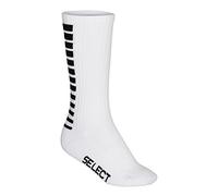 Select, Calzini Sportivi a Righe Lunghe da Adulto, Unisex, Bianco, 41-45