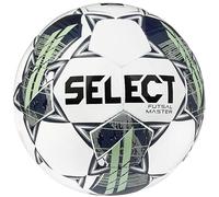 Select Futsal Master FIFA Basic Ball Master WHT-GRE, palla da calcio, unisex, bianco/grigio/nero/verde, 4