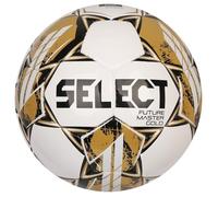 Select Futsal Master Gold FIFA Basic Ball Master WHT-Gold, Unisex Football, Bianco, 4 EU