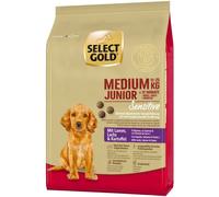 SELECT GOLD Sensitive Medium Junior con Agnello Salmone Patate 1KG