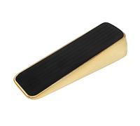 Select Hardware 03313 - Fermaporta decorativo in ottone e gomma, antiscivolo