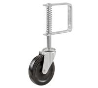 Select Hardware 9785 - Ruota per cancello a molla, colore: nero
