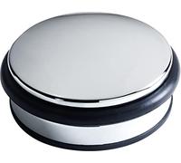 Select Hardware Fermaporta resistente in cromo lucido, 10 cm, 1,2 kg