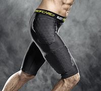 SELECT - Kompressions-Hose mit Polster, Pantaloncini a Compressione Imbottiti Unisex Adulto