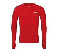Select Maglia a Compressione da Uomo a Maniche Lunghe, Uomo, Maglietta., 5690210333, Colore: Rosso, 10-12