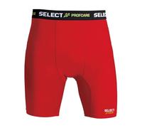 Select Pantaloncini a Compressione, Rosso (Rot), S