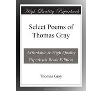 Select Poems of Thomas Gray
