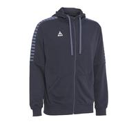 SELECT Zip Hoodie Torino Felpa con Cappuccio I Navy I Small