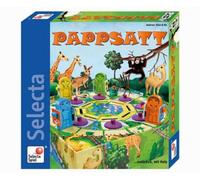 Selecta 3598 - Gioco da tavola in Lingua Tedesca Pappsatt (Satollo), in Legno Naturale