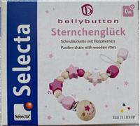 Selecta Bellybutton Sternchenglück Catenella Ciuccio Bimbo Giocattolo 64013
